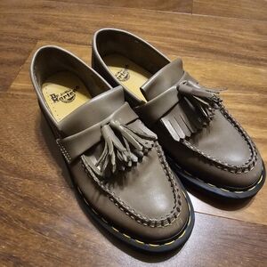 Doc martens loafers dark green